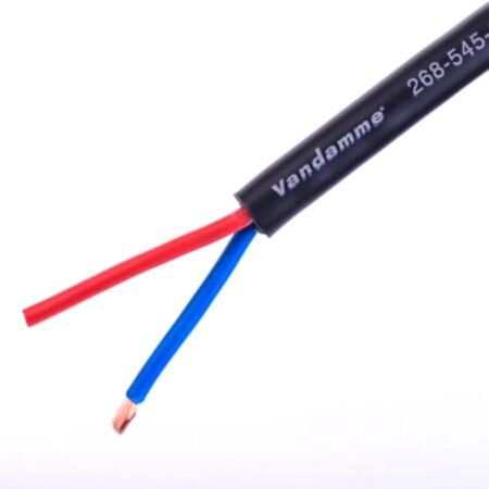Van Damme Tour Grade Black Series Reduced OD Twin Axial Speaker 2 x 4mm² | Lautsprecherkabel