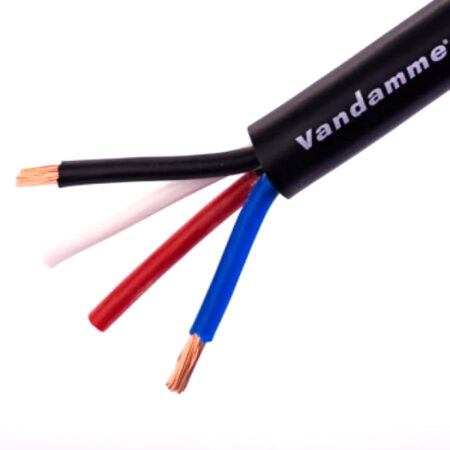 Van Damme Tour Grade Black Series Reduced OD Multicore Speaker 4 x 4mm² | Lautsprecherkabel