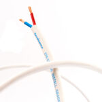 Van Damme Install Grade White Line Speaker LSZH Twin Axial 2 x 2.50mm²