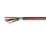 Van Damme Install Grade Brown Series Ecoflex Starquad LSZH Multicore 4 Pair