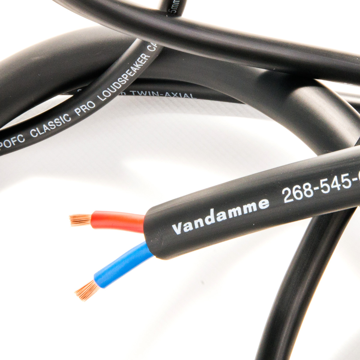 Van Damme Tour Grade Black Series Twin Axial Speaker 2 x 2.50mm²  | Lautsprecherkabel